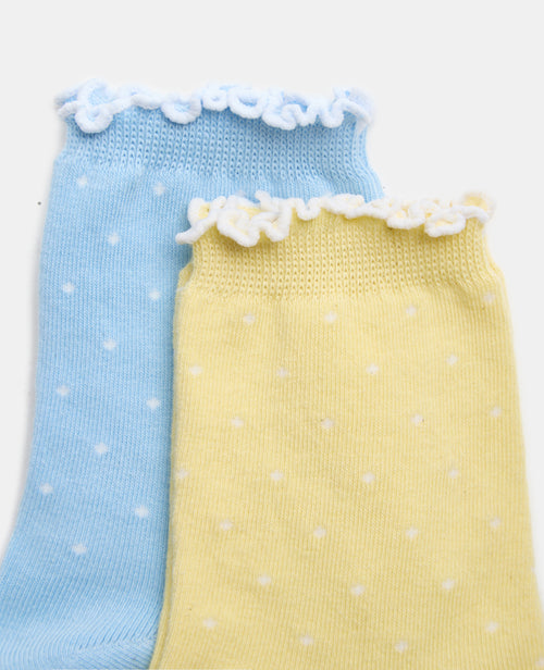 Lot de 2 paires de chaussettes avec pois - PIMKIE - 2
