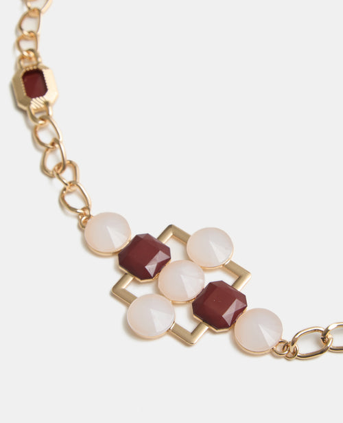 Ceinture chaîne métallique avec détails bijoux - PIMKIE - 3