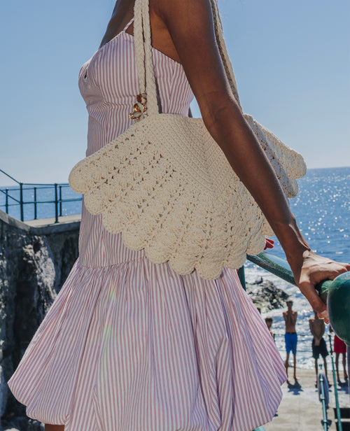 Sac en crochet forme coquillage - PIMKIE - 1