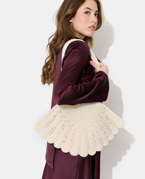 Sac en crochet forme coquillage - PIMKIE - 2