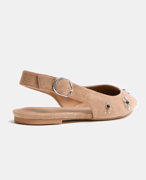 Sandales plates bouts pointus avec clous - PIMKIE - 3