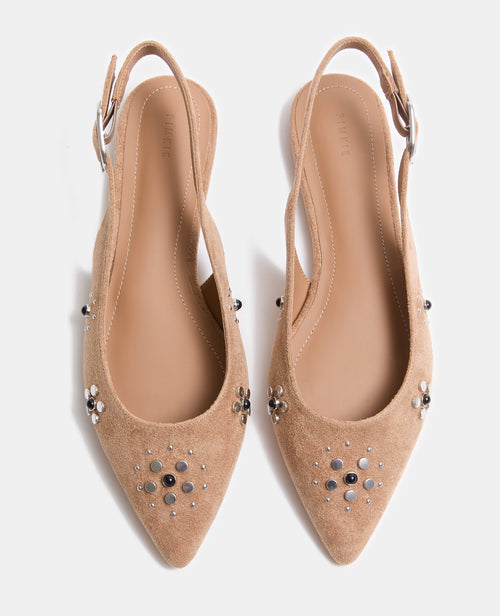 Sandales plates bouts pointus avec clous - PIMKIE - 5