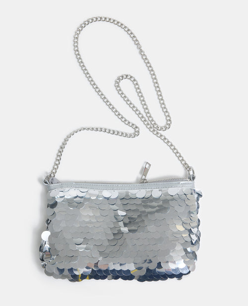 Sac sequins avec bandoulière chaîne - PIMKIE - 1