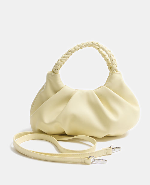 Sac bourse avec poignées tressées et bandoulière - PIMKIE - 4