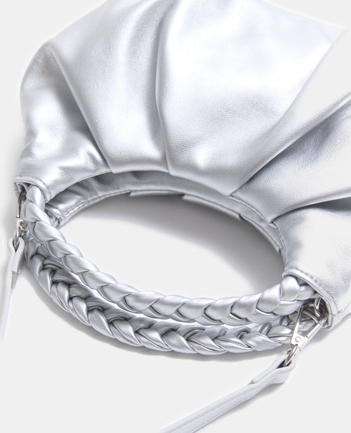 Sac bourse avec poignées tressées et bandoulière - PIMKIE - 3