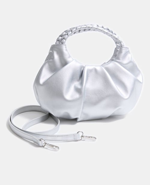 Sac bourse avec poignées tressées et bandoulière - PIMKIE - 5