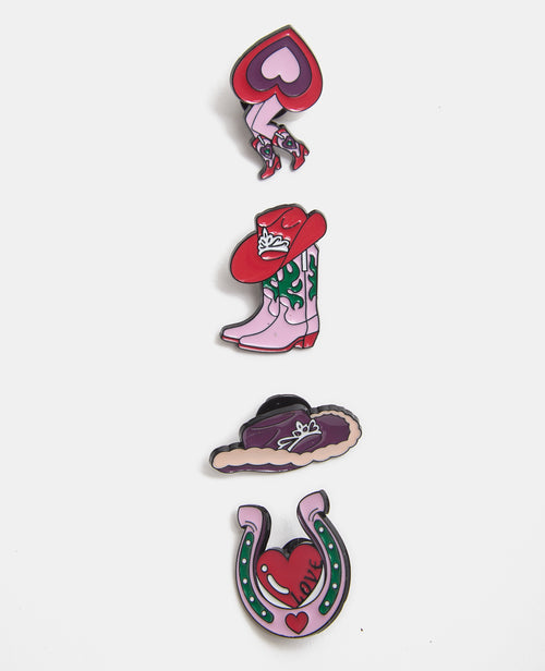 Lot de 4 pin