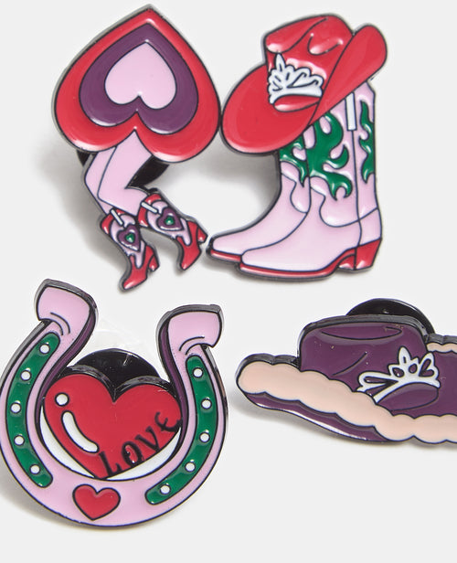 Lot de 4 pin