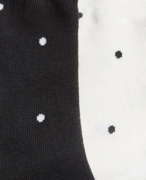 Lot de 2 paires de chaussettes à pois avec froufous - PIMKIE - 3