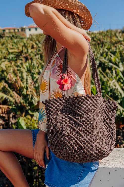 Sac en crochet avec lurex - PIMKIE - 1