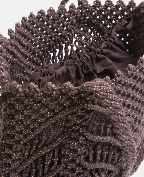 Sac en crochet avec lurex - PIMKIE - 4