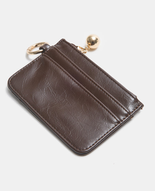 Porte-cartes en simili argenté - PIMKIE - 1