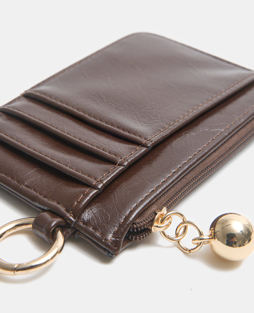 Porte-cartes en simili argenté - PIMKIE - 3