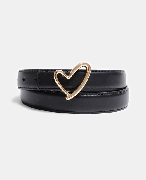 Ceinture simili avec boucle cœur - PIMKIE - 1