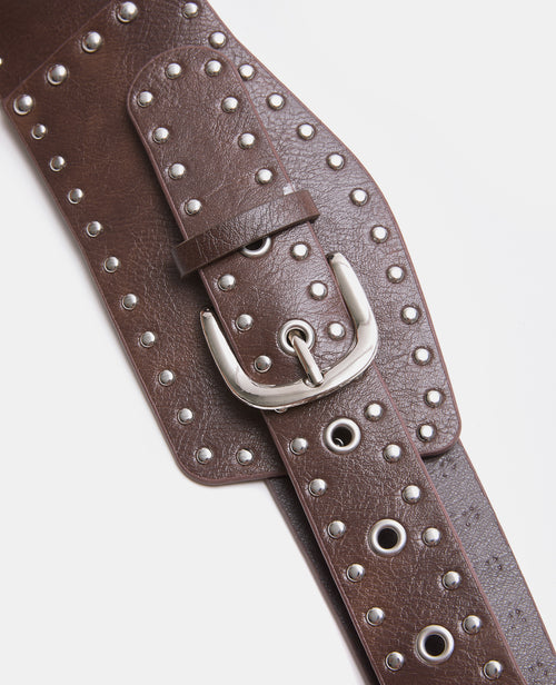 Ceinture large avec clous - PIMKIE - 4