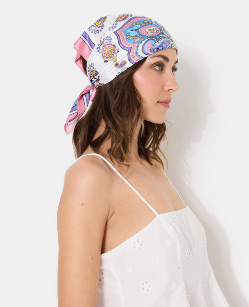 Foulard satin avec motifs effet mandala - PIMKIE - 1