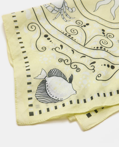 Foulard avec crabes et poissons - PIMKIE - 4