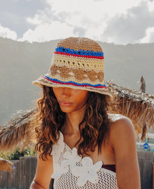 Chapeau en raphia - PIMKIE - 1
