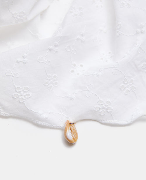 Foulard tête ou taille en broderie anglaise - PIMKIE - 2