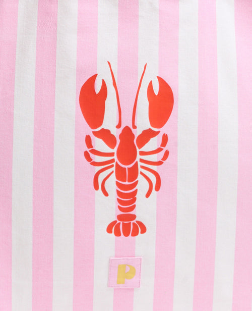 Grand totebag rayé avec homard - PIMKIE - 6