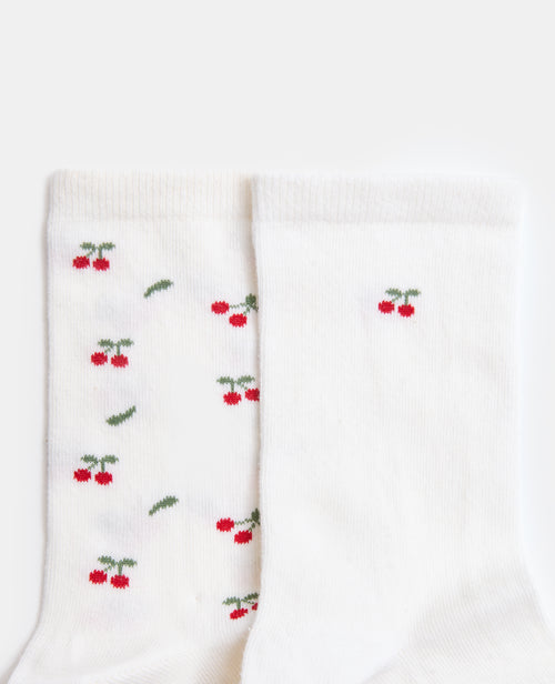 Lot de 2 paires de chaussettes cerises - PIMKIE - 2