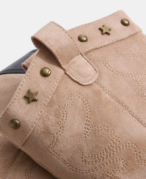 Santiags basses avec broderies et clous - PIMKIE - 4