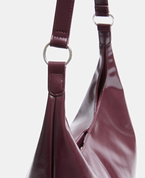 Grand sac porté épaule en simili brillant - PIMKIE - 3