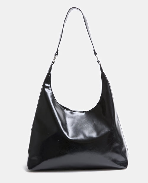 Grand sac porté épaule en simili brillant - PIMKIE - 1