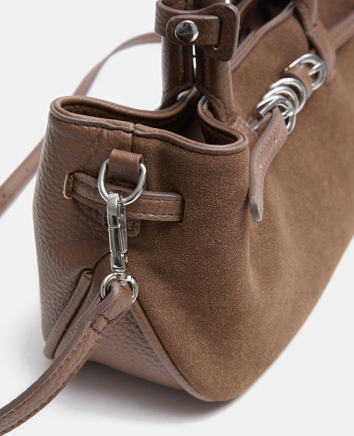 Sac bi-matière avec poignées et bandoulière - PIMKIE - 3