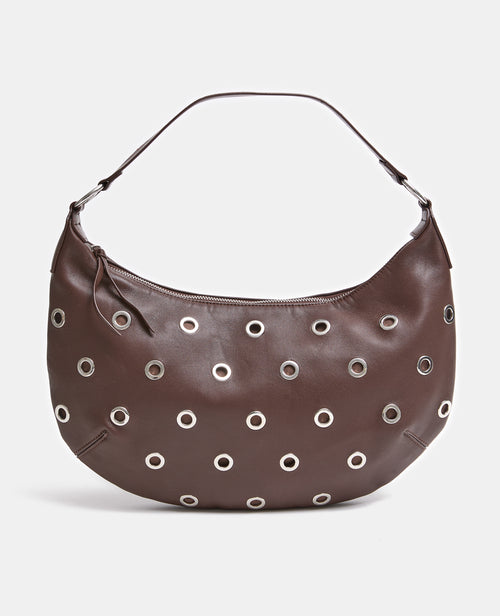 Sac porté épaule avec œillets métalliques - PIMKIE - 1