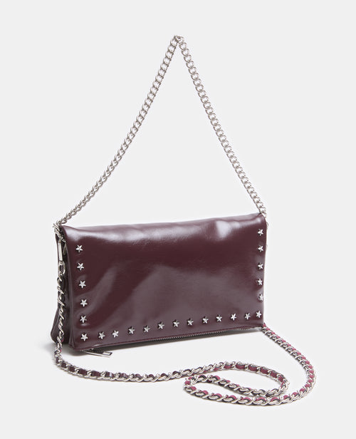 Sac pochette avec étoiles et bandoulières chaînes - PIMKIE - 1