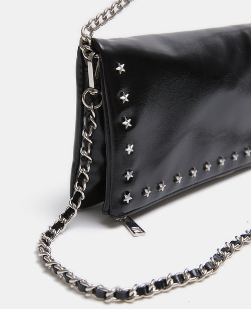 Sac pochette avec étoiles et bandoulières chaînes - PIMKIE - 3
