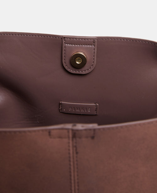 Grand sac porté épaule en suédine - PIMKIE - 4