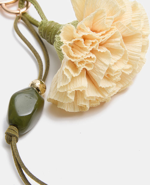 Déco de sac avec fleurs et perles - PIMKIE - 3