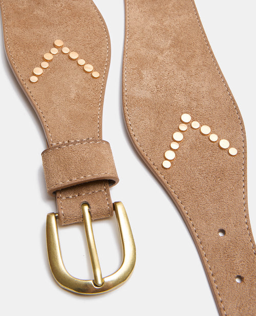 Ceinture large en suédine avec clous - PIMKIE - 4
