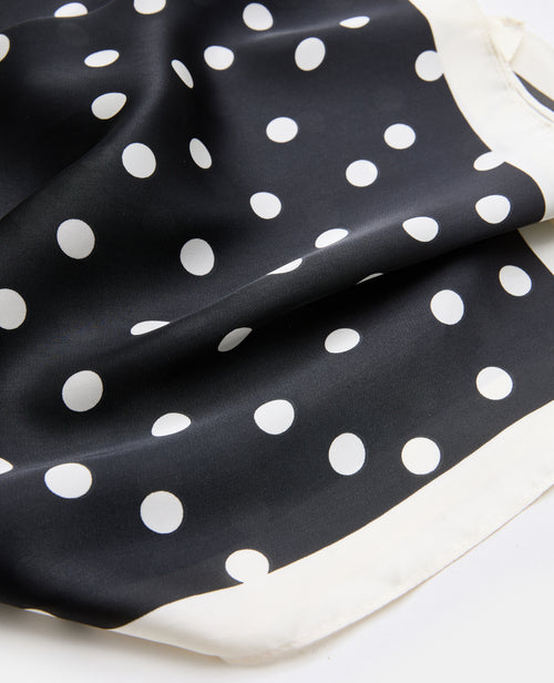Foulard en satin motif pois - PIMKIE - 3