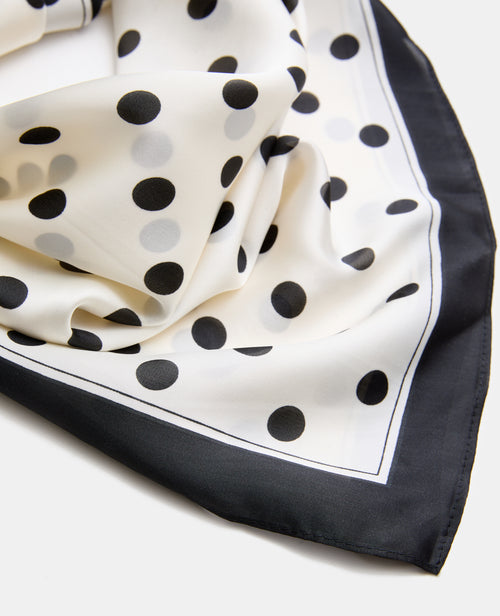 Foulard en satin motif pois - PIMKIE - 3