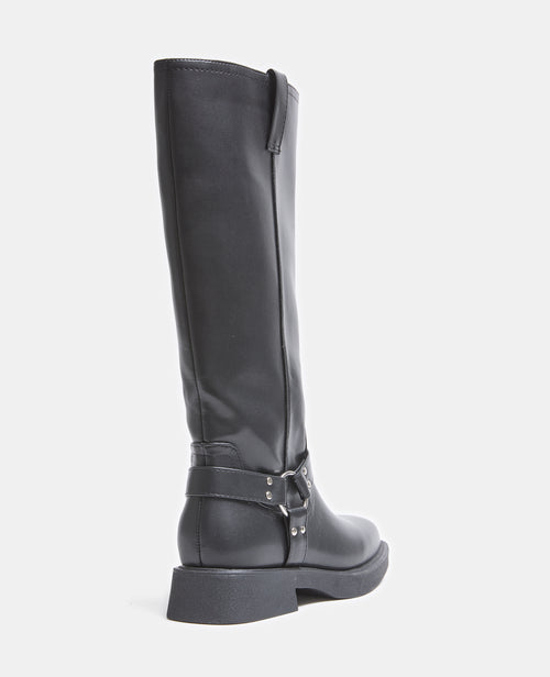 Bottes hautes style motard avec boucle et clous - PIMKIE - 3