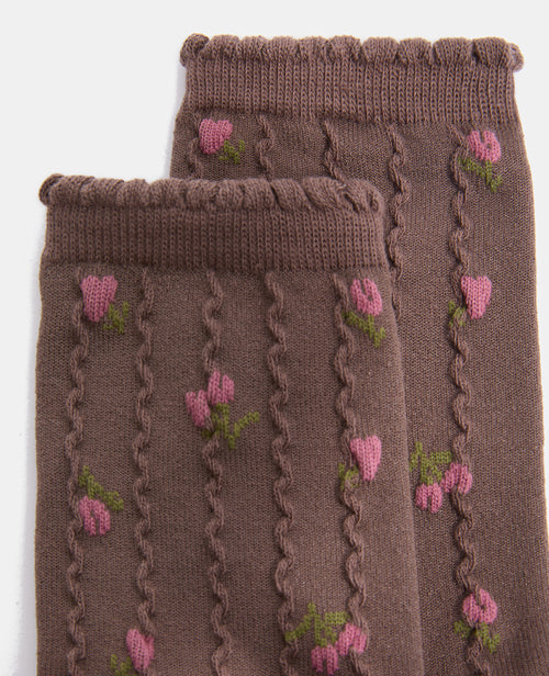 Paire de chaussettes avec fleurs - PIMKIE - 2