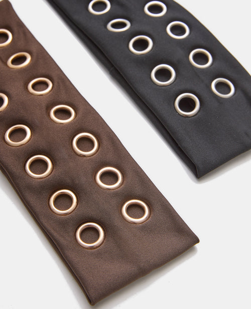 Lot de 2 bandeaux pour cheveux avec œillets - PIMKIE - 3