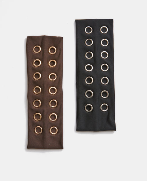 Lot de 2 bandeaux pour cheveux avec œillets - PIMKIE - 4