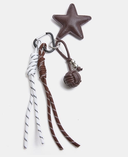 Déco de sac avec étoile, boule et cordes - PIMKIE - 1