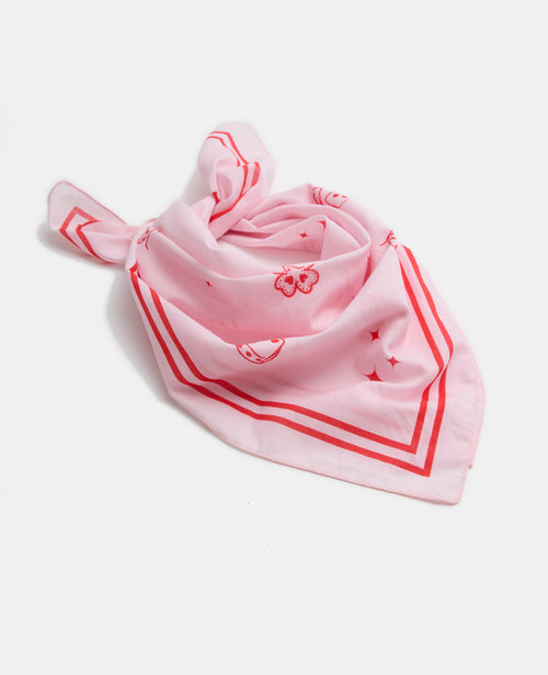 Foulard en tissu motif Lucky girl - PIMKIE - 1