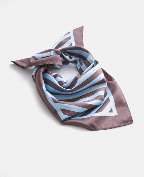 Foulard en satin motif rayures - PIMKIE - 1