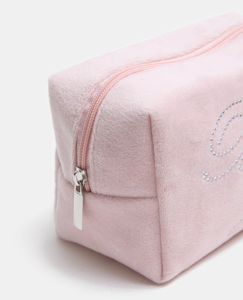 Trousse de toilette en velours avec strass - PIMKIE - 2