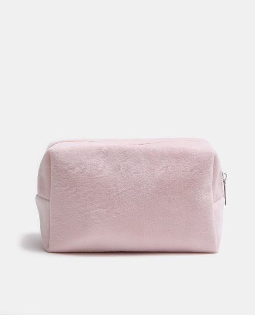 Trousse de toilette en velours avec strass - PIMKIE - 4