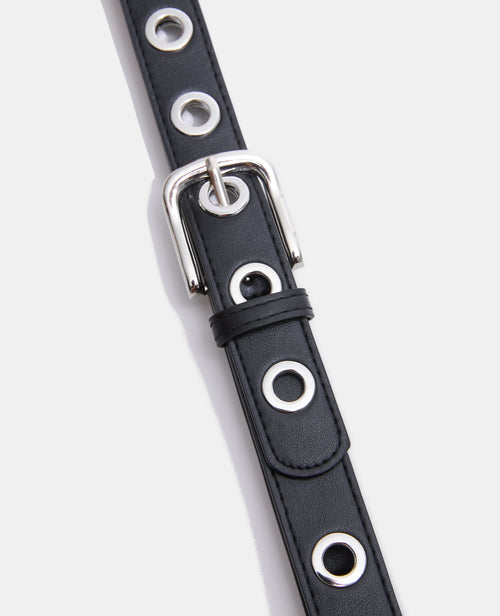 Ceinture en simili avec œillets métalliques - PIMKIE - 2