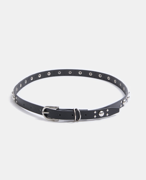 Ceinture fine en simili avec clous - PIMKIE - 3
