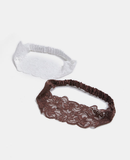 Lot de 2 bandeaux en dentelle - PIMKIE - 2