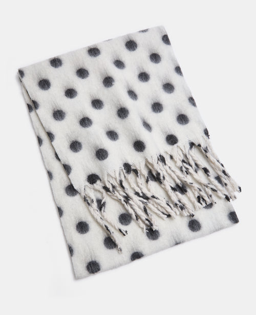Grande écharpe XXL à pois avec franges - PIMKIE - 2